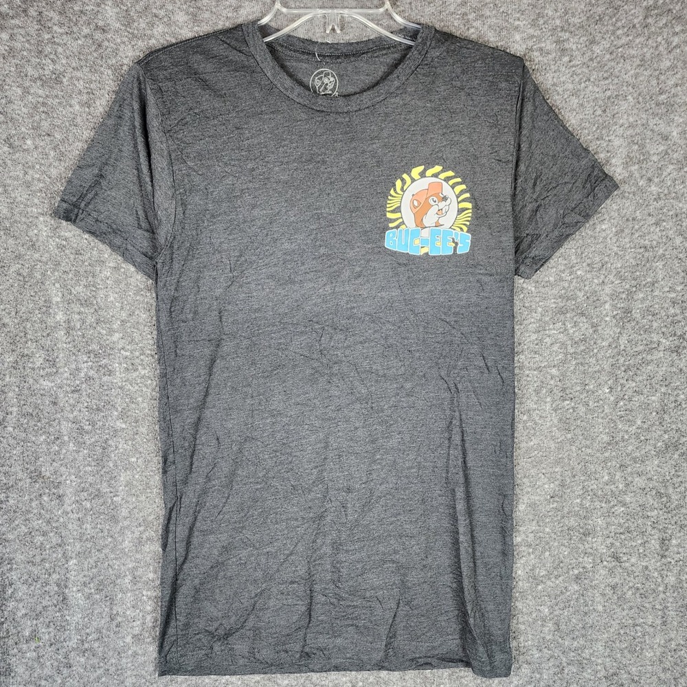 Buc-ee's Product Type Mens S BUC OFF ROAD TEE HTR BLK Heather Black NEW